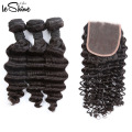 100% Virgin Cheap Brazilian Hair Weave Bundles 8A Grade Raw Unprocessed Human Hair With Full Ends Full Cuticle